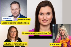 Martin Tints, Kohtuni Dina Tali, Karin Tints, advokaat katrin Paulus
