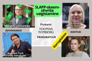 Kuidas prokurör Toomas Tomberg, Karmen Turk, Maarja Pild ja Margus Linnamäe vaigistavad ohvreid SLAPP-kaebustega Eesti kohtusüsteemis