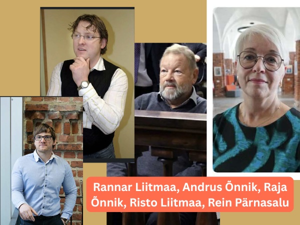 Pärnu “kurjategijate” kamp, kes rikastuvad võlgnike arvelt: kohtutäitur Rannar Liitmaa, kinnisvaramaakler Risto Liitmaa, pankrotihaldur Andrus Õnnik, endine SEB krediidijuht Raja Õnnik ning Pärnu politsei uurija Rein Pärnasalu.