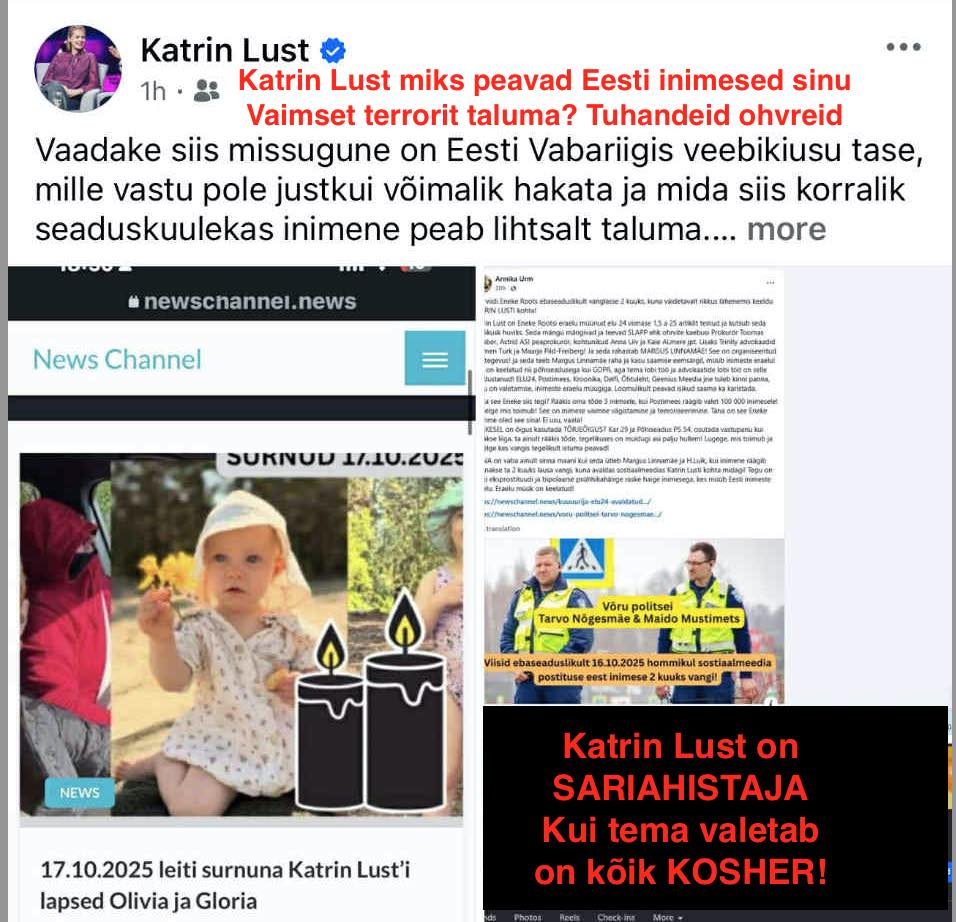 Katrin Lust kasutab Elu24 kui isikliku kättemaksu platvormi – eriti agressiivselt bipolaarse häire maniakaalses staadiumis